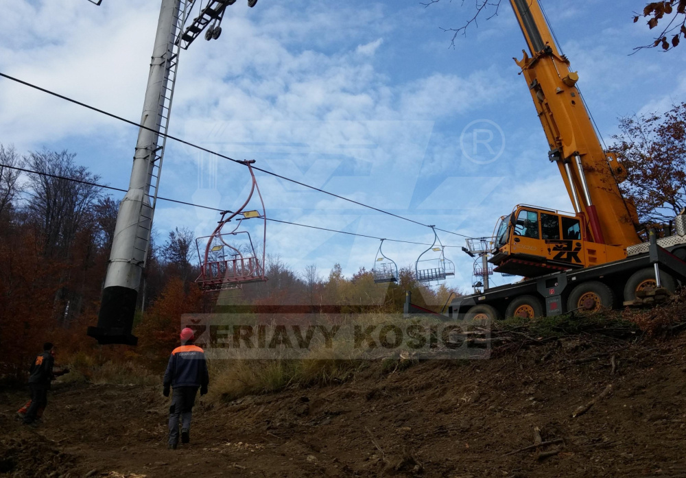 CHAIRLIFT PYLON REPLACEMENT