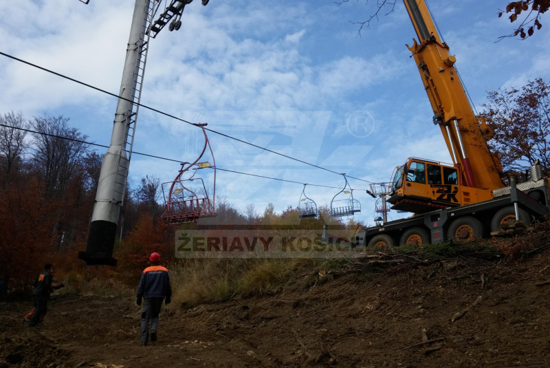 CHAIRLIFT PYLON REPLACEMENT